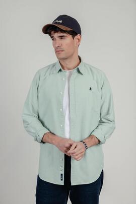 CAMISA CASUAL OXFORD VERDE CAMPO