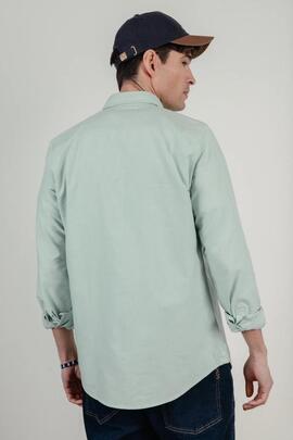 CAMISA CASUAL OXFORD VERDE CAMPO