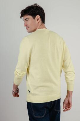 JERSEY LOGO BORDADO AMARILLO LIMÓN