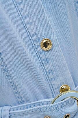 MONO EN LIGHTDENIM CROPPED SLIM COLOR AZUL CLARO