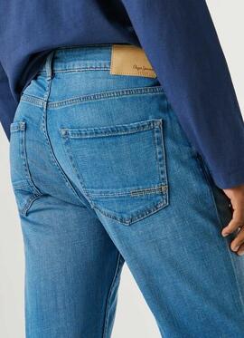 PANTALÓN VAQUERO STRAIGHT JEANS CASH 3AB SUMMER LIGHTWEIGHT