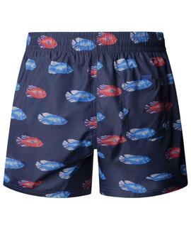 BAÑADOR DOTTED FISH SWIMSHORT 244 ROYAL RED