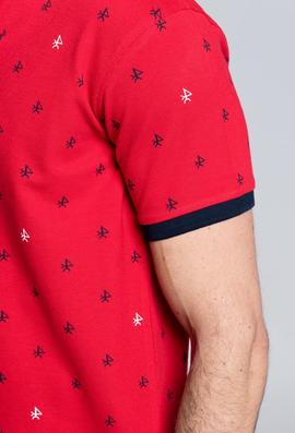 POLO H LOGOS ROJO