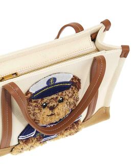 BOLSO MARVIN MINI SHOPPING SUMMER BICOLOR COOKIE