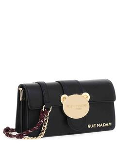 BOLSO RUE MADAM PARIS TEDDY IT-BAG SOFT BLACK