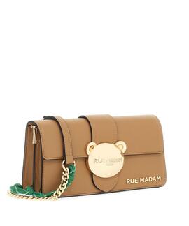 BOLSO RUE MADAM PARIS TEDDY IT-BAG SOFT COGNAC