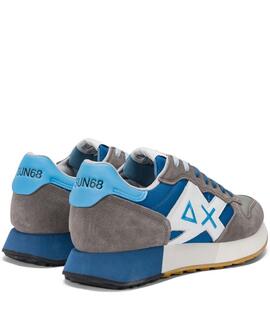 ZAPATILLAS JAKI 2.0 BICOLOR NAILON Y ANTE GRIGIO CHIARO / RO