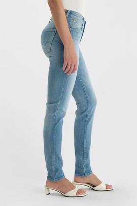 PANTALÓN VAQUERO JF PULP HIGH RISE SLIM FIT KIELOP W1539 CAN