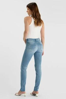 PANTALÓN VAQUERO JF PULP HIGH RISE SLIM FIT KIELOP W1539 CAN