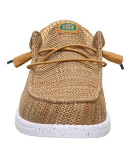 ZAPATOS WALLY STRETCH SOX BONE BROWN / MULTI