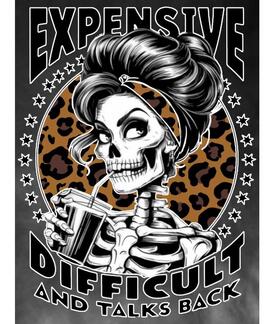 CAMISETA DE MUJER LASAL PRINT BLANCO