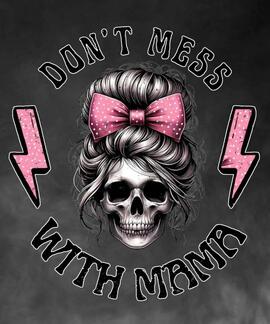 CAMISETA DE MUJER LASAL MAMA BLANCO