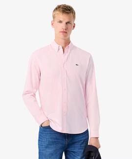 CAMISA DE ALGODÓN PINPOINT PREMIUM REGULAR FIT ROSA