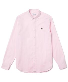 CAMISA DE ALGODÓN PINPOINT PREMIUM REGULAR FIT ROSA