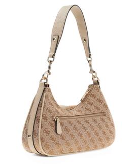 BOLSO AL HOMBRO JESSA LATTE LOGO