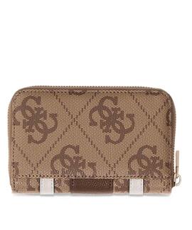 CARTERA LAUREL II MEDIANA LATTE LOGO / BROWN