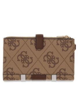 CARTERA LAUREL II LATTE LOGO / BROWN