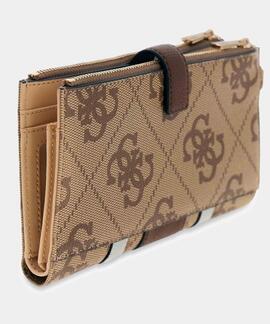 CARTERA LAUREL II LATTE LOGO / BROWN