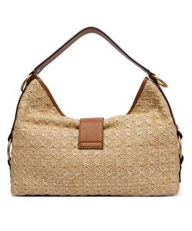 BOLSO AL HOMBRO CAMDEN NATURAL / COGNAC
