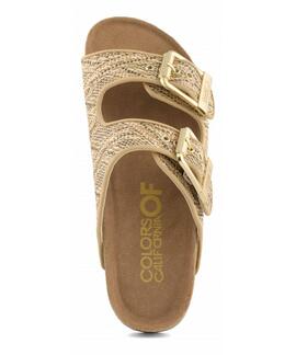 SANDALIAS DE RAFIA SLOFI NATURAL