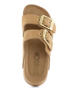 SANDALIAS DE PLATAFORMA DUNE ANTE MONOCOLOR BEIGE