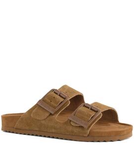 SANDALIA SLOFI ANTE MONOCOLOR CAMEL