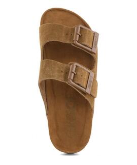 SANDALIA SLOFI ANTE MONOCOLOR CAMEL