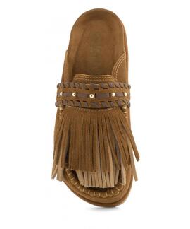 ZUECO SLOFIW SABOT ANTE MONOCOLOR CAMEL