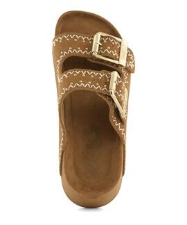 SANDALIAS DE PLATAFORMA DUNE ANTE MONOCOLOR CAMEL