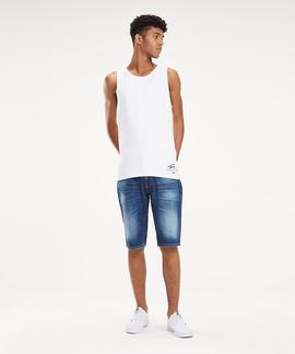 BERMUDA VAQURERA RONNIE SHORT REGULAR FIT EN DENIM AZUL