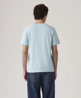CAMISETA LEVI'S® ORIGINAL HOUSEMARK FOGETMENOT AZUL CLARO