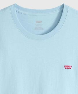 CAMISETA LEVI'S® ORIGINAL HOUSEMARK FOGETMENOT AZUL CLARO