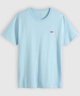 CAMISETA LEVI'S® ORIGINAL HOUSEMARK FOGETMENOT AZUL CLARO