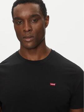 CAMISETA LEVI'S® ORIGINAL HOUSEMARK MINERAL BLACK NEGRO