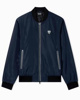 CAZADORA BOMBER EA7 TEJIDO TÉCNICO ARMANI BLUE