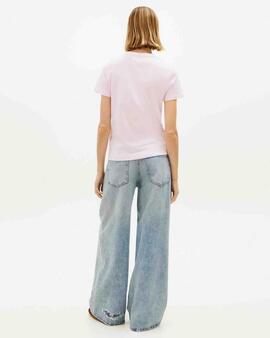 CAMISETA COLOR BUBBLE REGULAR FIT PEARLY PINK