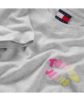CAMISETA COLOR BUBBLE REGULAR FIT ICE GREY HEATHER