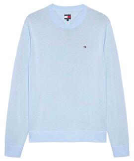 JERSEY SLIM FIT CON LOGO BORDADO SWEET BLUE