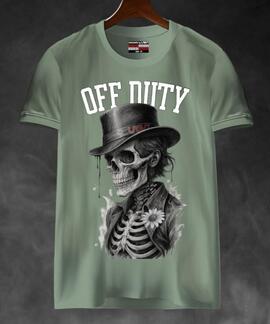 CAMISETA DE HOMBRFE LASAL OFFDUTY KAKI