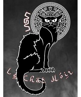 CAMISETA DE MUJER LASAL NOIR AZUL CELESTE