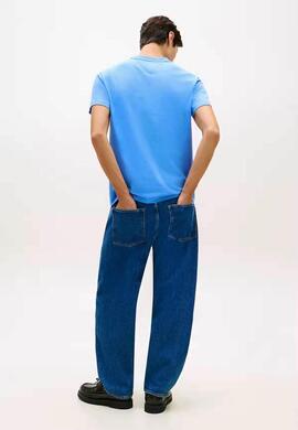 CAMISETA VINTAGE REGULAR FIT BLUE TWILIGHT