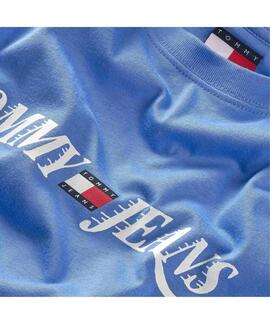 CAMISETA VINTAGE REGULAR FIT BLUE TWILIGHT