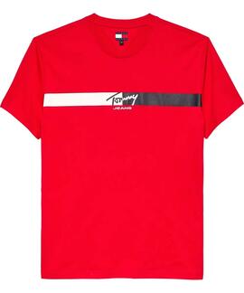 CAMISETA DE PUNTO CON LOGO DE FIRMA RAPID RED