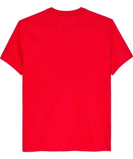 CAMISETA DE PUNTO CON LOGO DE FIRMA RAPID RED