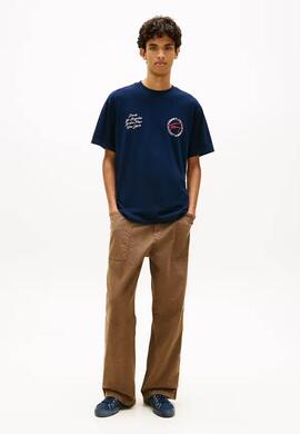 CAMISETA SIGNATURE RELAXED FIT CON LOGO TRASERO DA