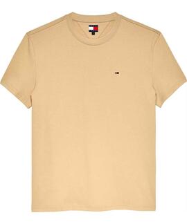 CAMISETA REGULAR FIT CON LOGO DE BANDERA GENTLE GOLD