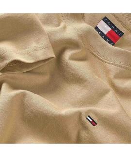 CAMISETA REGULAR FIT CON LOGO DE BANDERA GENTLE GOLD