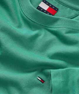 CAMISETA REGULAR FIT CON LOGO DE BANDERA BAHAMA GREEN