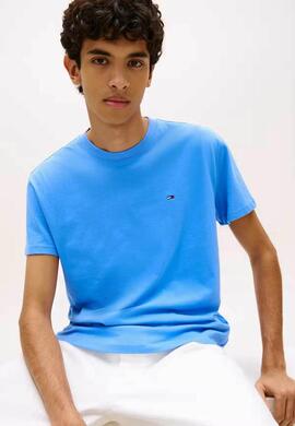 CAMISETA REGULAR FIT CON LOGO DE BANDERA BLUE TWILIGHT