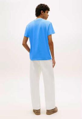 CAMISETA REGULAR FIT CON LOGO DE BANDERA BLUE TWILIGHT